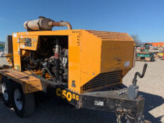 Reed C50SS stationary concrete pump 2008