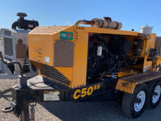 Reed C50SS stationary concrete pump 2008