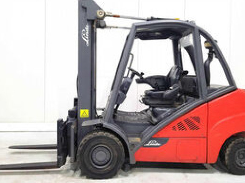 Linde H35D-02 diesel forklift 2016