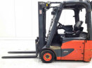 Linde E16C-02 three-wheel forklift 2016