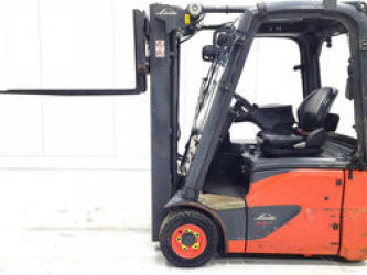 Linde E16C-02 three-wheel forklift 2016