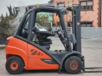 Linde H20T-02/600 gas forklift 2014