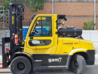 Hyster H8.0FT-9 gas forklift 2021