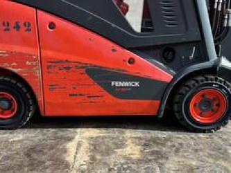 Linde H16D-01 diesel forklift 2017