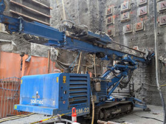 Soilmec SM-22 drilling rig 2020 - Side View