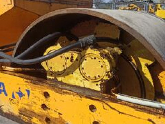 Stavostroj VV 170 single drum compactor 1985 - In Action