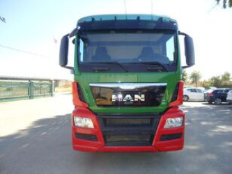 2010 MAN TGM 18 290 Flatbed Truck with Hiab 066 Crane - 331 HP - Spain