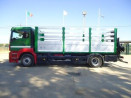 2010 MAN TGM 18 290 Flatbed Truck with Hiab 066 Crane - 331 HP - Spain