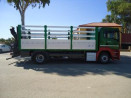 2010 MAN TGM 18 290 Flatbed Truck with Hiab 066 Crane - 331 HP - Spain