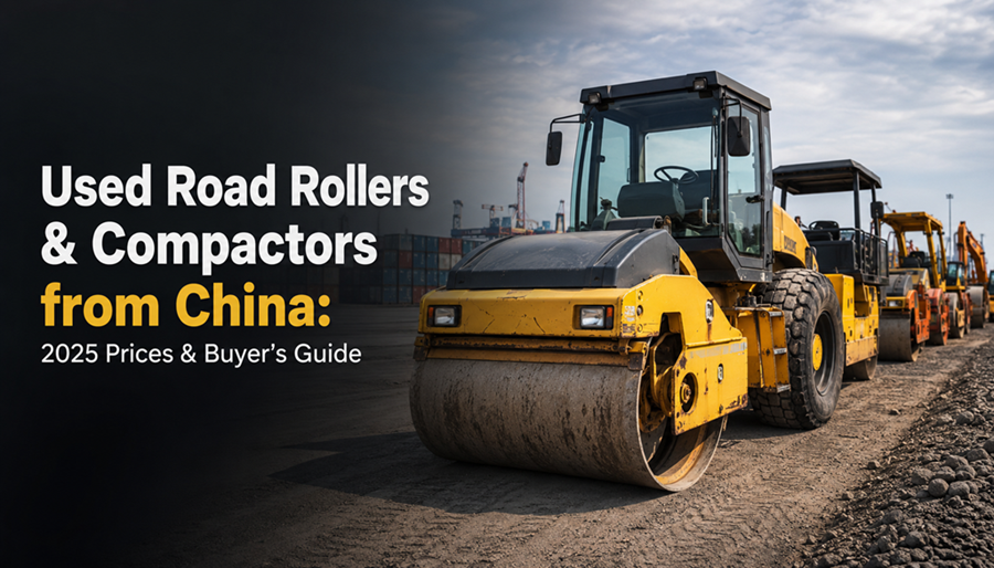 Used Road Rollers & Compactors from China: 2025 Prices & Buyer's Guide