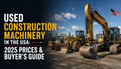Used Construction Machinery in the USA: 2026 Prices & Buyer's Guide
