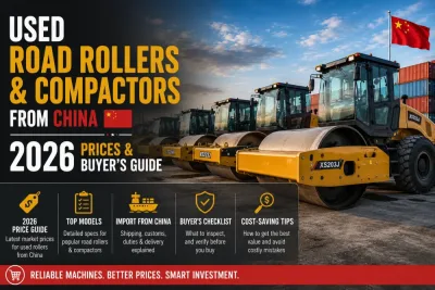 Used Road Rollers & Compactors from China: 2026 Prices & Buyer's Guide